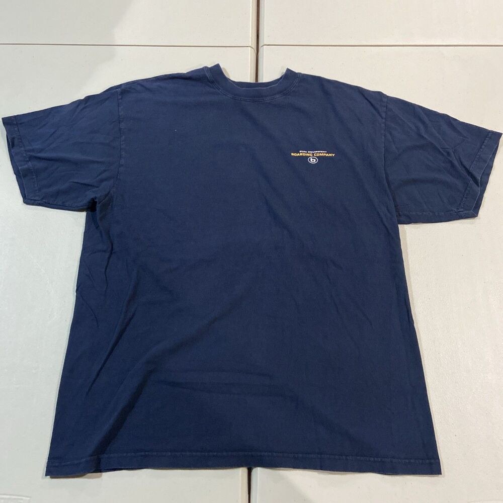 Vintage BUM Equipment Shirt Adult Large Blue Skater Surf Y2K
